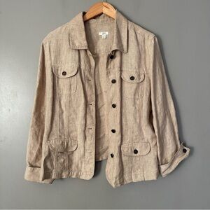 J.Jill linen jacket